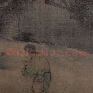 宋代 梁楷《八高僧图》国画人物作品图片赏析