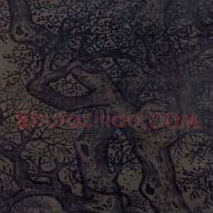 宋代《雪峰寒艇图》国画山水作品图片赏析