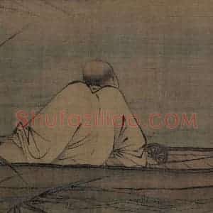 宋代 梁楷《八高僧图》国画人物作品图片赏析