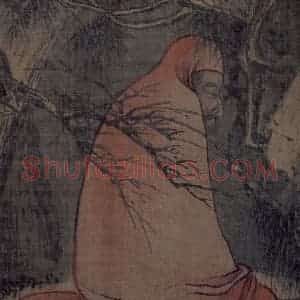 宋代 梁楷《八高僧图》国画人物作品图片赏析