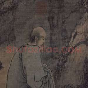 宋代 梁楷《八高僧图》国画人物作品图片赏析