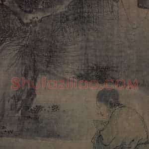宋代 梁楷《八高僧图》国画人物作品图片赏析