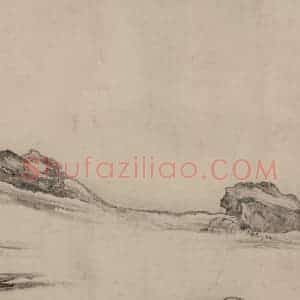 宋代 张激《白莲社图》国画综合作品图片赏析