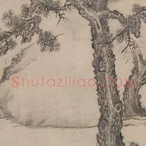 宋代 张激《白莲社图》国画综合作品图片赏析