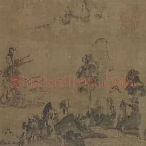宋代《摹顾恺之洛神赋图》国画综合作品图片赏析