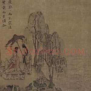 宋代《摹顾恺之洛神赋图》国画综合作品图片赏析