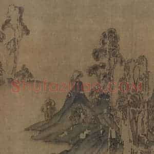 宋代《摹顾恺之洛神赋图》国画综合作品图片赏析