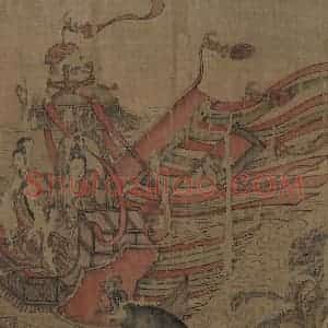 宋代《摹顾恺之洛神赋图》国画综合作品图片赏析