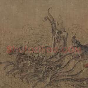 宋代《摹顾恺之洛神赋图》国画综合作品图片赏析