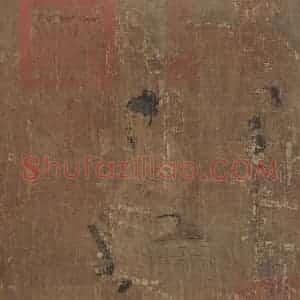 宋代《萧翼赚兰亭图》国画人物作品图片赏析
