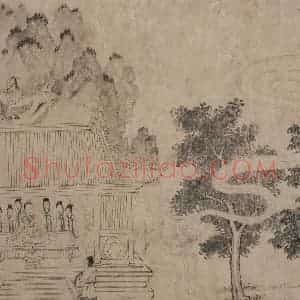 宋代《九歌图》国画综合作品图片赏析