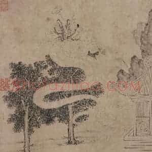 宋代《九歌图》国画综合作品图片赏析