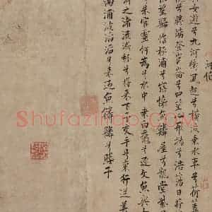宋代《九歌图》国画综合作品图片赏析