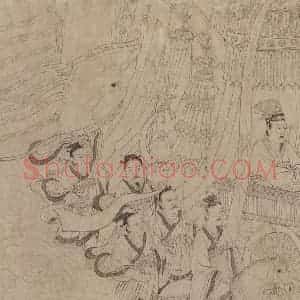 宋代《九歌图》国画综合作品图片赏析