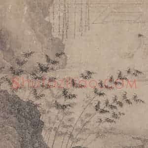 宋代《商山四皓会昌九老图》国画综合作品图片赏析