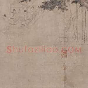 宋代《商山四皓会昌九老图》国画综合作品图片赏析