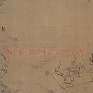 宋代 马和之（传）《陈风图》国画综合作品图片赏析