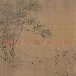 宋代 马和之（传）《陈风图》国画综合作品图片赏析