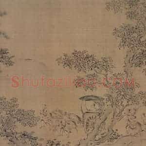 宋代 马和之（传）《陈风图》国画综合作品图片赏析