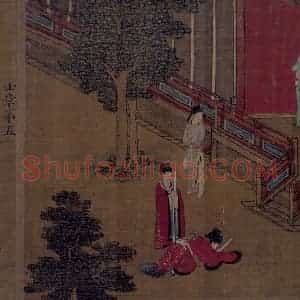 宋代《女孝经图》国画人物作品图片赏析