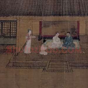 宋代《女孝经图》国画人物作品图片赏析