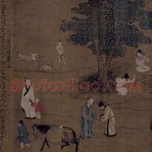 宋代《女孝经图》国画人物作品图片赏析