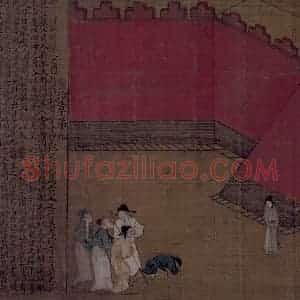 宋代《女孝经图》国画人物作品图片赏析
