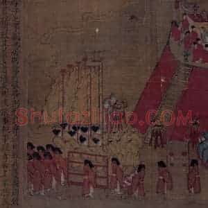 宋代《女孝经图》国画人物作品图片赏析
