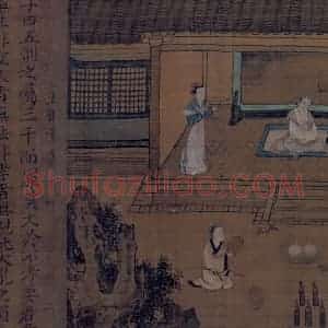 宋代《女孝经图》国画人物作品图片赏析