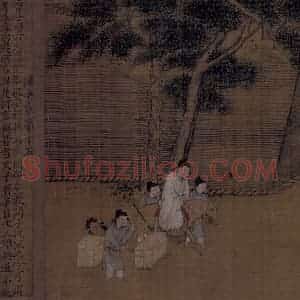 宋代《女孝经图》国画人物作品图片赏析