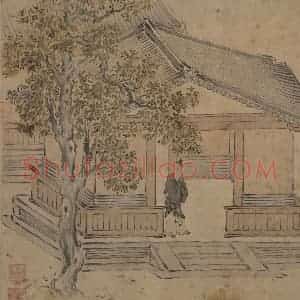宋代 马和之《唐风图》国画综合作品图片赏析