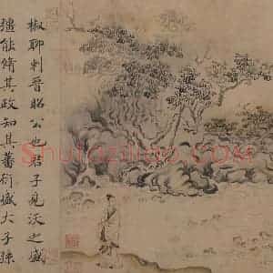 宋代 马和之《唐风图》国画综合作品图片赏析