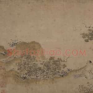 宋代 马和之《唐风图》国画综合作品图片赏析