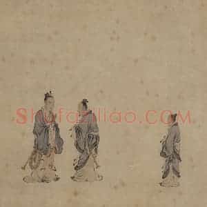 宋代 马和之《唐风图》国画综合作品图片赏析