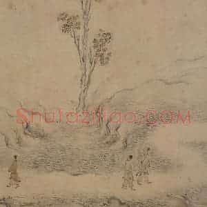 宋代 马和之《唐风图》国画综合作品图片赏析