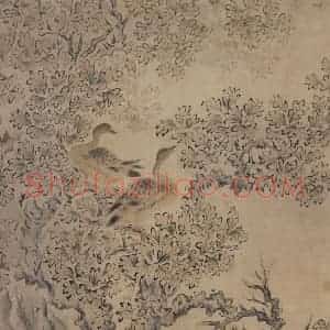 宋代 马和之《唐风图》国画综合作品图片赏析