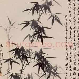 1982年 蒋凤白《空谷幽兰亦多情》国画花鸟作品图片赏析