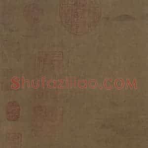 宋代 李嵩《钱塘观潮图》国画山水作品图片赏析