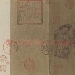 宋代 李嵩《货郎图》国画人物作品图片赏析