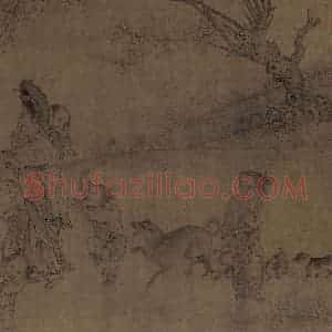 宋代 李嵩《货郎图》国画人物作品图片赏析