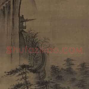 宋代 马远《踏歌图》国画山水作品图片赏析