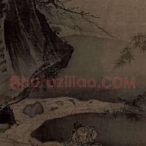 宋代 马远《踏歌图》国画山水作品图片赏析