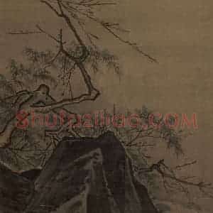 宋代 马远《踏歌图》国画山水作品图片赏析