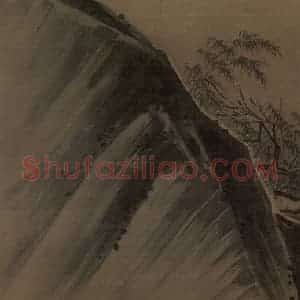 宋代 马远《踏歌图》国画山水作品图片赏析