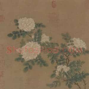宋代 马远《白蔷薇图》国画花鸟作品图片赏析