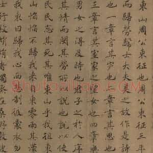 宋朝 马和之《豳风图》国画综合作品图片赏析