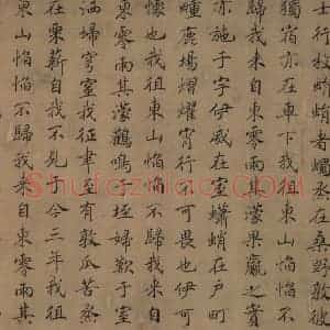 宋朝 马和之《豳风图》国画综合作品图片赏析