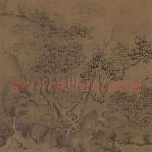 宋朝 马和之《唐风图》国画综合作品图片赏析