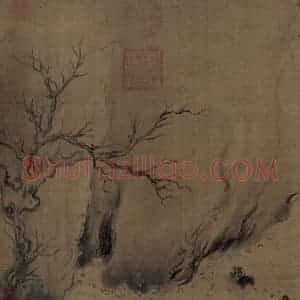宋朝 马和之《后赤壁赋图》国画综合作品图片赏析