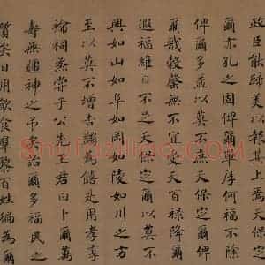 宋朝 马和之《小雅鹿鸣之什图》国画综合作品图片赏析